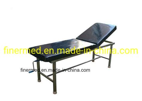 Hospital Stainless Steel Adjustable Folding Medical Examination Exam