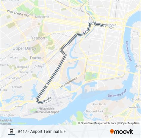 Ruta Air Horarios Paradas Y Mapas 417 Airport Terminal E F