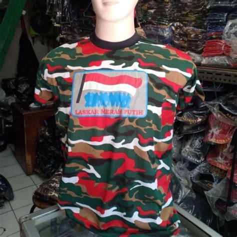 Kaos Laskar Merah Putih Lazada Indonesia