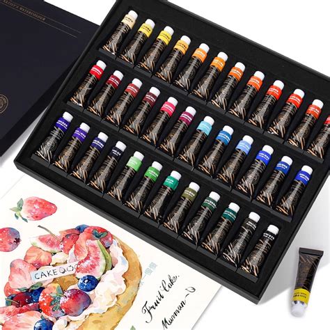 Amazon Paul Rubens Artist Watercolor Paint Set Ml Vibrant