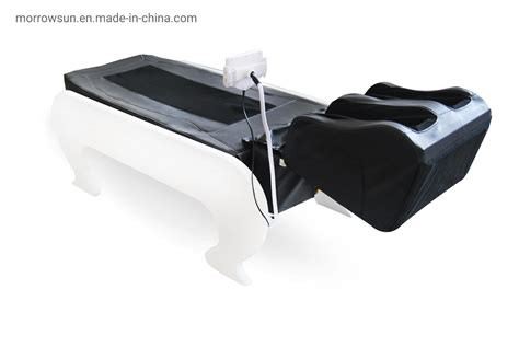 Top Lever Electric Infrared Jade Thermal Full Body Ceragem Style Therapy Massage Bed With Foot