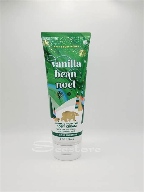 Bath And Body Works Vanilla Bean Noel Ultimate Hydration Body Cream 8 Oz Ebay