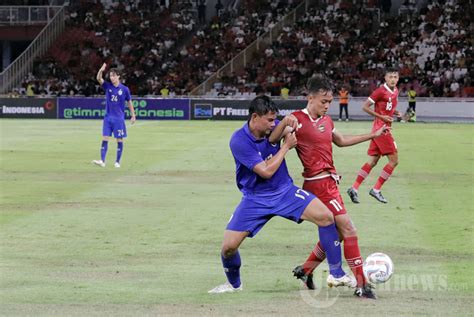 Timnas Indonesia U Lakukan Ujicoba Dengan Thailand Foto