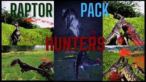 The Ultimate Omniraptor Pack Hunts Video The Isle Evrima Youtube