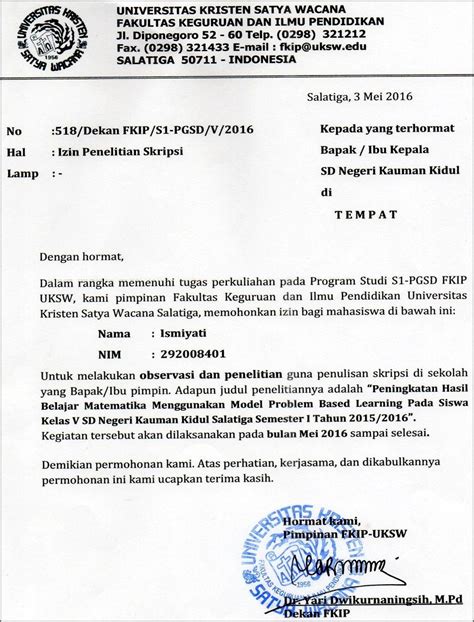 Contoh Surat Permohonan Penelitian Skripsi Surat Permohonan Desain Contoh Surat Kdplxq3pzx