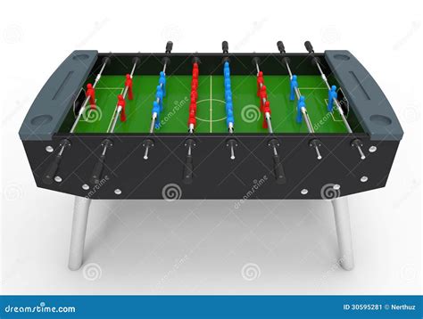 Jogo De Tabela Do Futebol De Foosball Ilustra O Stock Ilustra O De