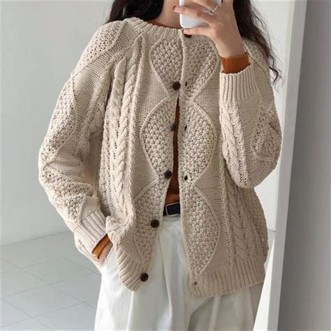 Hzirip Korea Autumn Winter Cotton Knitted Twist Sweater Women Single