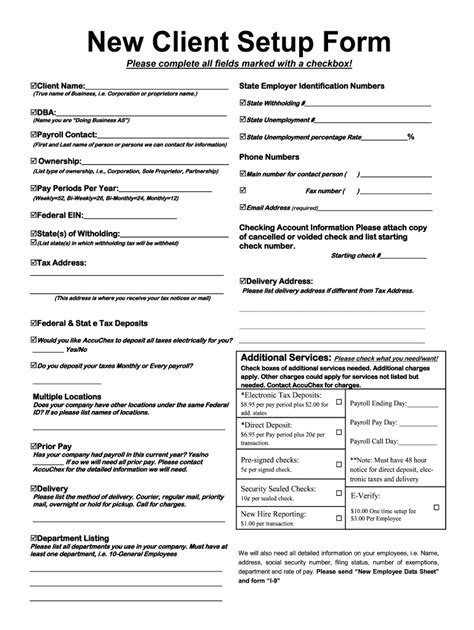 Account Set Up Form Editable Template Airslate Signnow