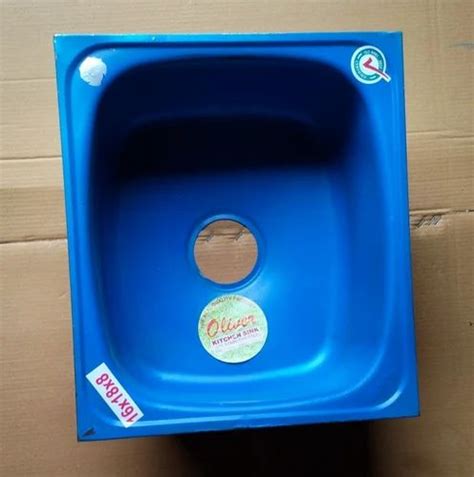 Blue Stainless Steel Single Bowl Kitchen Sink At Rs 1500 Single Bowl Sink In Tiruvallur Id