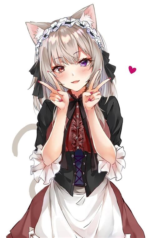 Heterochromia Maid Original Rnekomimi