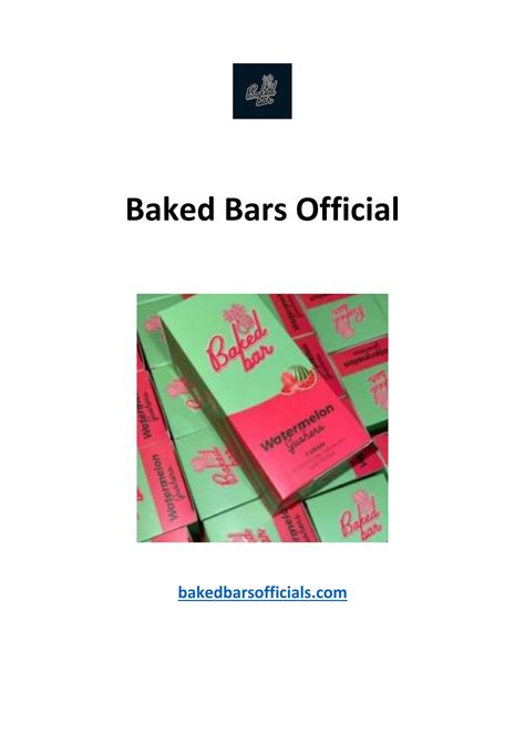 Baked Bars Official by BakedBars - Issuu