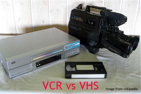 Vcr Vs Vhs Vhs To Dvd Vhs Tapes Vcr Video Converter Different Play