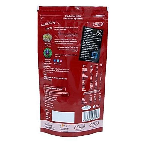 Buy Popmak Roasted Makhana Black Pepper And Himalayan Rock Salt Online