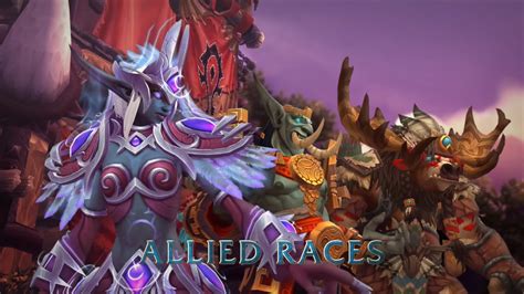 Blizzard Interview Allied Races Available With Pre Purchase Of Battle