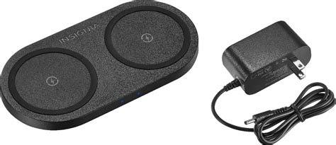 Best Buy Insignia W Qi Certified Dual Wireless Charging Pad For