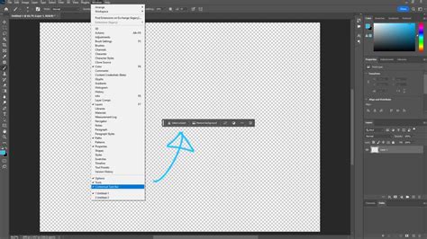 Hide And Show Contextual Task Bar In Photoshop