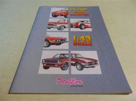 CATALOGUE DÉPLIANT BROCHURE CAST Détail Car Collection Année