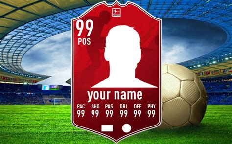 Fifa Card 24 Bearbeitbare Svg Png Fut Karte 2024 Etsyde