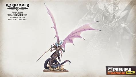 Warhammer Preview Nova Open Horus Heresy Daemon Prince Fulgrim And More Coming Soon Bell Of