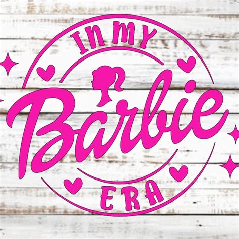 In My Barbie Era Svg Etsy Canada