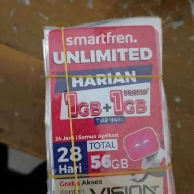 Jual Kartu Voucher Smartfren Unlimited Hari Original Murah Diskon