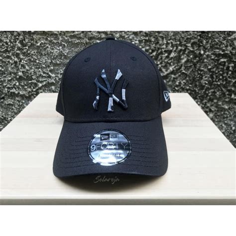 Jual Topi New Era 9Forty New York Yankees Camo Infill Black Cap