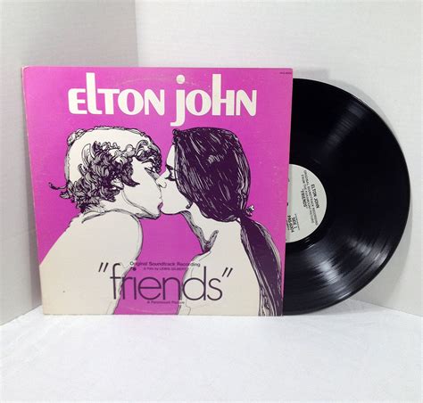 Oop Elton John Friends Soundtrack 1971 Vinyl Record Vintage Lp 70s