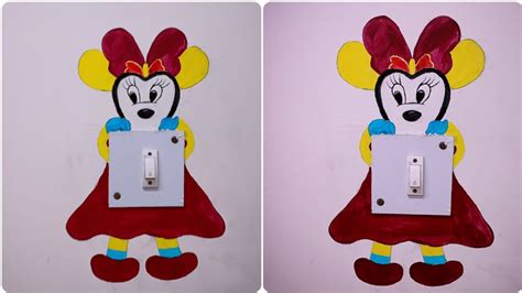 Micky Mouse Drawing Micky Mouse Wall Painting Simple And Easy