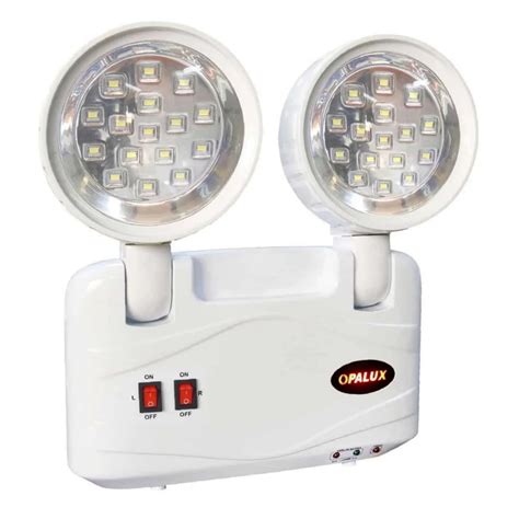 Luz De Emergencia Opalux 32 LED Modelo SLIM SMD 9 Hrs Damajer