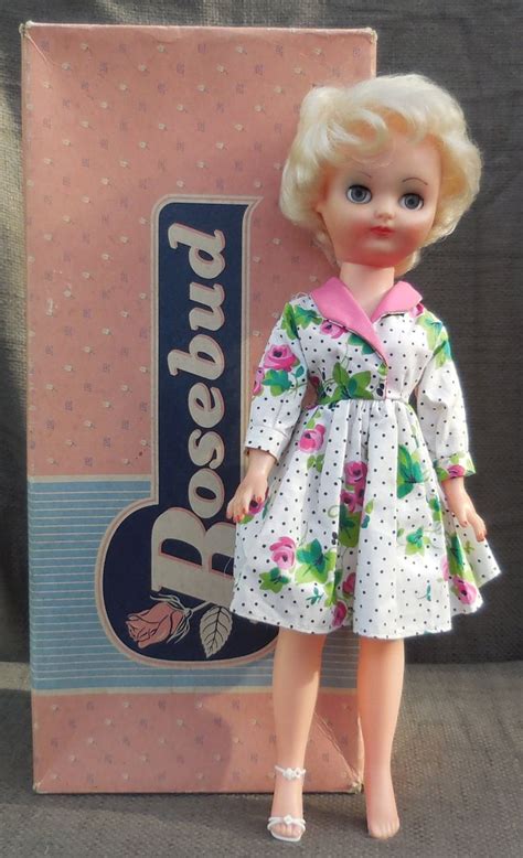 Adorable 1950s Vintage Miss Rosebud Fashion Doll In Boxplus Etsy