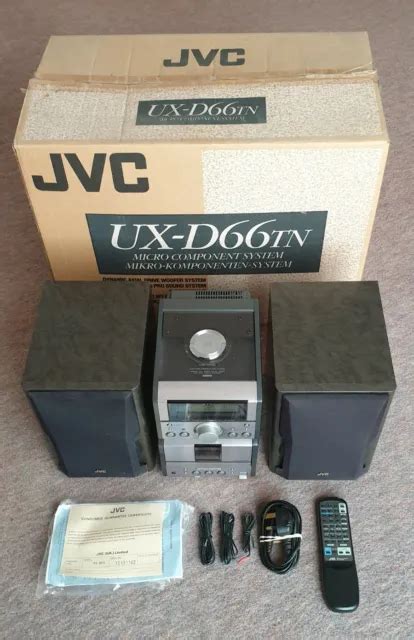 Jvc Ux D66 Tn Micro Hi Fi Component Stereo System Boxed £3950 Picclick Uk