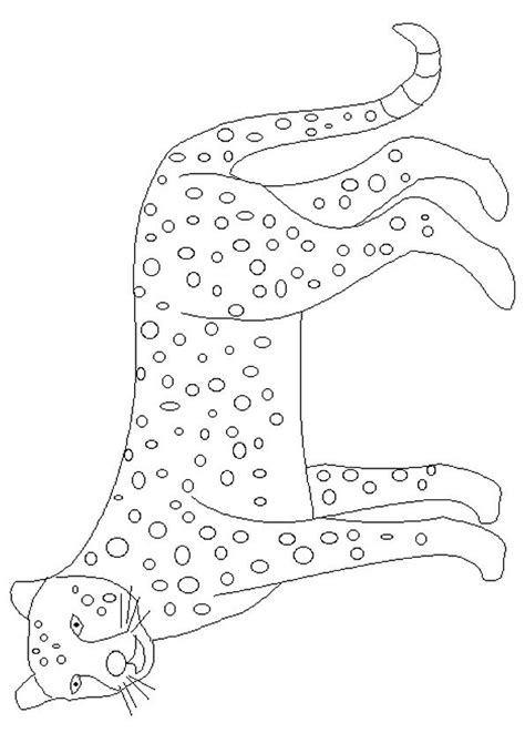 Free Printable Cheetah Coloring Pages Cheetah Coloring Pictures For