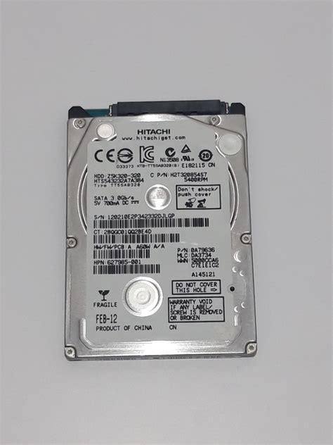 Dysk Hitachi HTS543232A7A384 320GB 2,5'' SATA II | Poręba Radlna | Kup ...