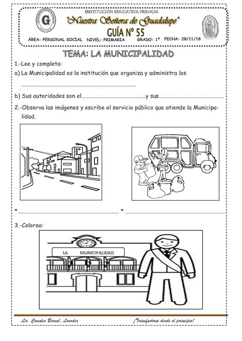 La Municipalidad 55 Word Search Puzzle Author Reading Words