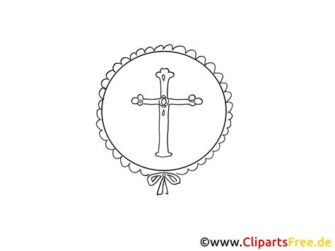 Cliparts gratuis croix Baptême à imprimer Baptême coloriages dessin