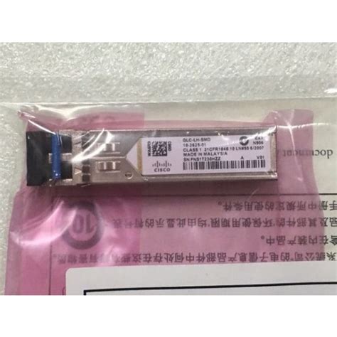 Cisco Glc Lh Smd 1000base Lx Lh Sfp Transceiver Module Mmf Fiyatı