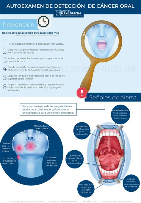 Aprende A Detectar Los Signos Del C Ncer Oral Y De Cabeza Y Cuello