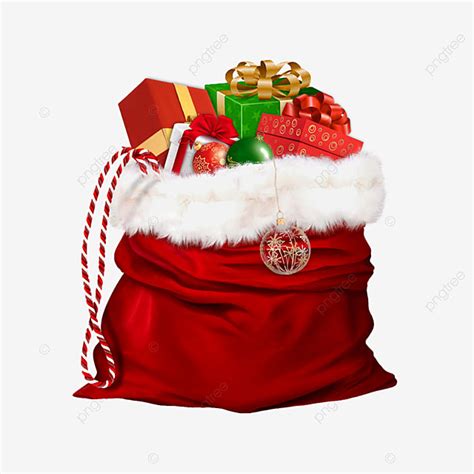 Christmas Bag Png Image Christmas Bag Christmas Gift Bag Santa Bag