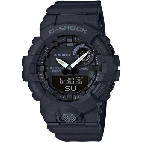 Casio G Shock Men S Quartz Black Dial 54 1mm Resin Watch GBA 800 1AER