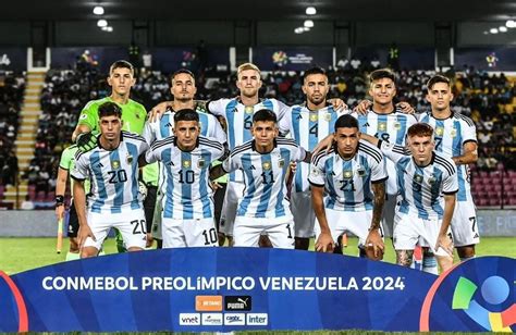 La Selección Argentina Sub 23 se mide con Venezuela en el cuadrangular