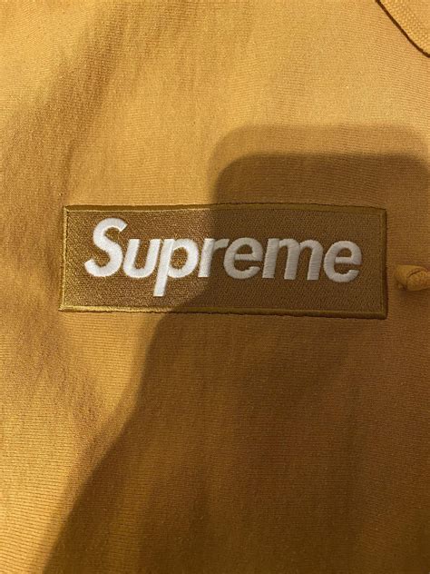 [lc] Supreme Fw21 Light Mustard Bogo Hoodie Bought From Stockx R Fashionreps