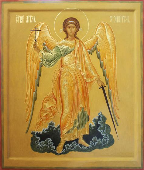 Black Russian Icons Of Angels