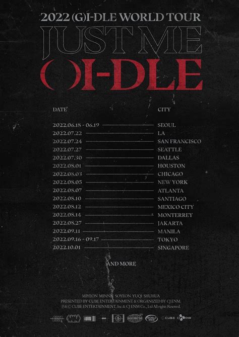 Gidle World Tour 2024 Berlin Pru Celestyn