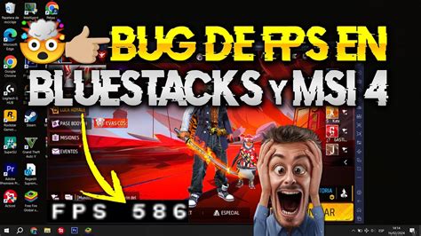 BUG De FPS EN BLUESTACKS Y MSI App Player 4 FREE FIRE 240 FPS