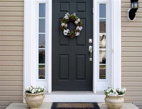 Best Front Door Colors For A Beige Home — Kelly Bernier Designs