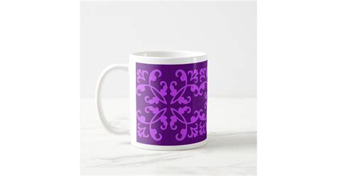 Brilliant Abstract Purple on Purple Mug | Zazzle