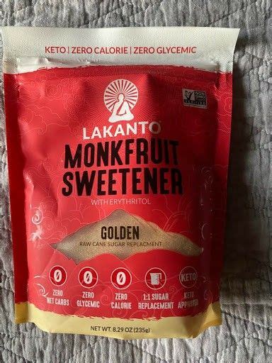 Lakanto Monkfruit Golden Sweetener 30 Packets Artofit