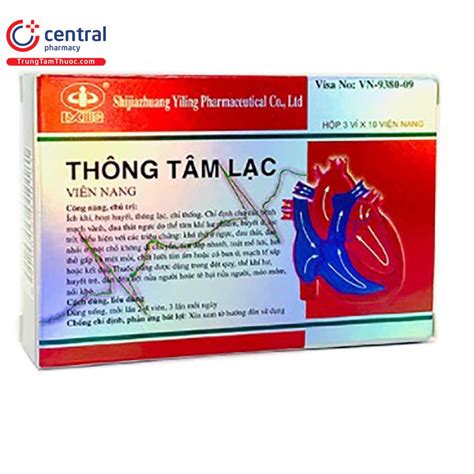 Thuốc Thông Tâm Lạc phòng ngừa bệnh tim mạch hiệu quả