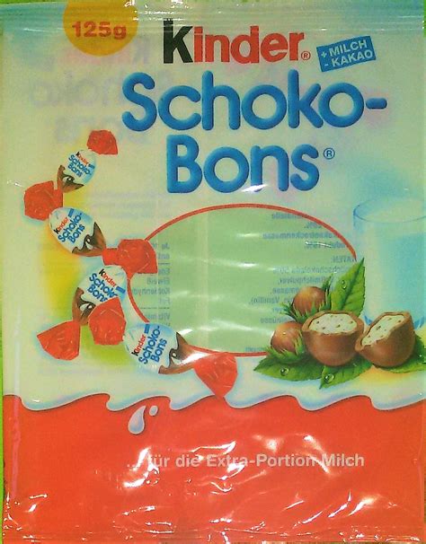 Sammelmessie Kinder Schoko Bons G