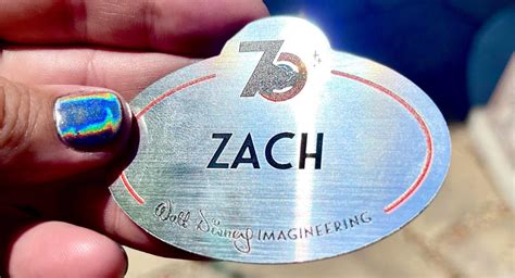 Disney Imagineer Reveals New 70th Anniversary Imagineering Nametags